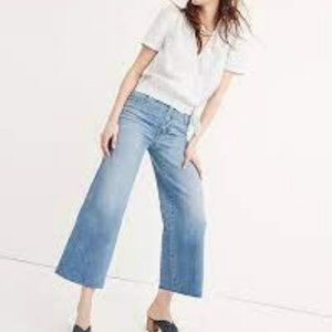 Madewell Wide Leg Crop Size 29